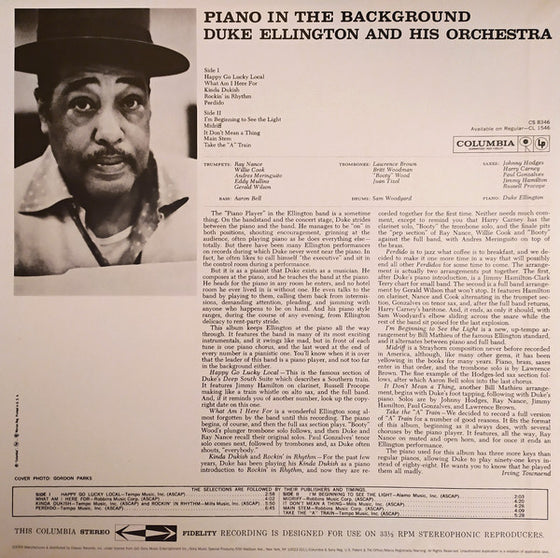 Duke Ellington - Piano In The Background