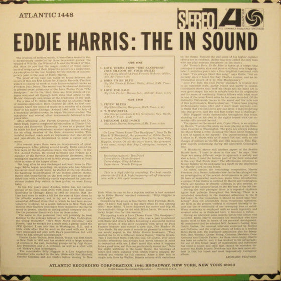 <transcy>Eddie Harris - The In Sound</transcy>