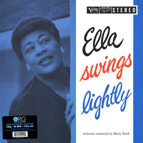 <transcy>Ella Fitzgerald – Ella Swings Lightly (2LP, 45 tours)</transcy>