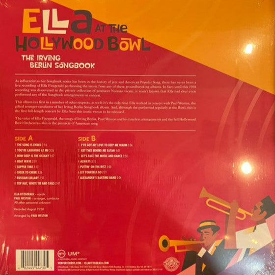 <tc>Ella Fitzgerald – Ella at the Hollywood Bowl - The Irving Berlin Songbook</tc>
