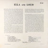 <transcy>Ella Fitzgerald, Louis Armstrong - Ella and Louis (2LP, 45 tours, 180g)</transcy>