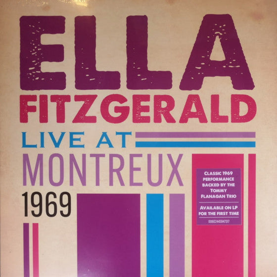 Ella fitzgerald live at Montreux 1969