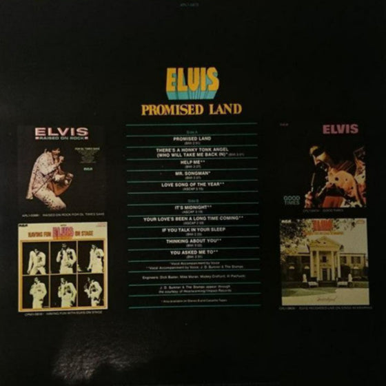 Elvis Presley - Promised Land (Colored translucent vinyl)