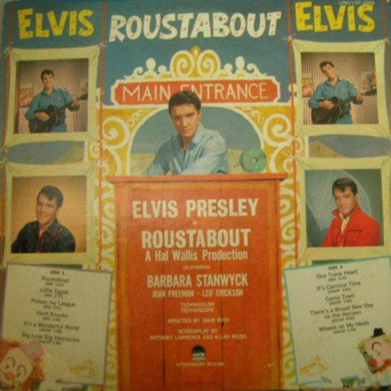 <transcy>Elvis Presley Roustabout - Bande Originale du film (Vinyle Orange)</transcy>