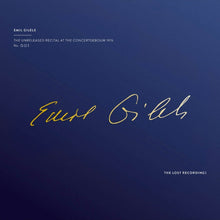  Emil Gilels - The Unreleased Concert At The Concertgebouw 1976 (2LP)