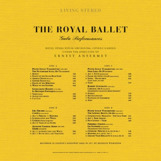 Ernest Ansermet - The Royal Ballet Gala Performances (5LP, Box set, 45RPM)