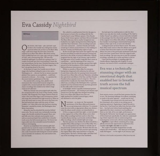 Eva Cassidy - Nightbird (4LP)