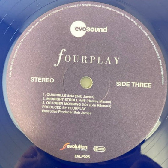 <transcy>Fourplay - Édition 30eme anniversaire (2LP, Vinyle bleu)</transcy>