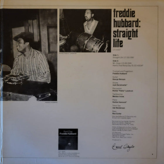 <transcy>Freddie Hubbard - Straight Life (Pure Pleasure)</transcy>