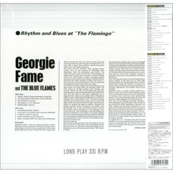 <tc>Georgie Fame - Rhythm & Blues At the Flamingo (Mono, 200g, édition japonaise)</tc>
