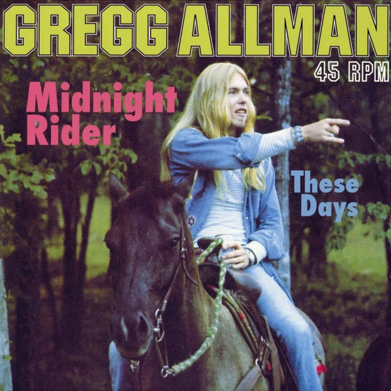 <transcy>Gregg Allman - Midnight Rider & These Days (45 tours, 200g)</transcy>