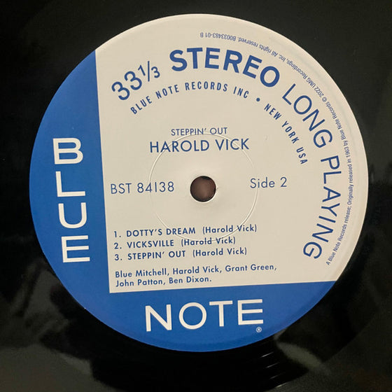Harold Vick - Steppin' Out
