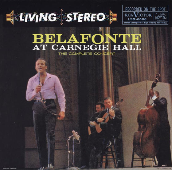 Harry Belafonte - Belafonte At Carnegie Hall (2LP, 180g, 33RPM, Analogue Productions)