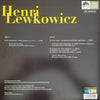 Henri Lewkowicz – RTF Recordings - Bartok, Saint-Saëns, Nin, Paganini  (Mono, Japanese Edition)