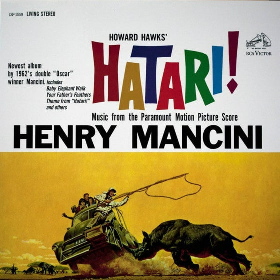 Henry Mancini - Hatari! - Music from the Paramount Motion Picture Score (2LP, 45RPM, 200g)