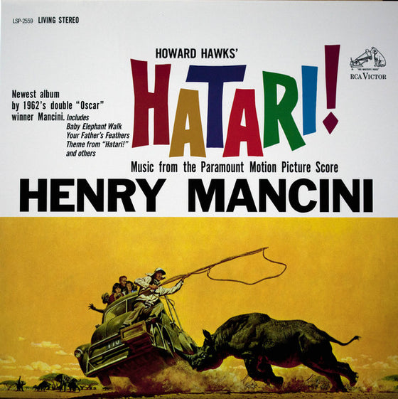 Henry Mancini - Hatari! - Music from the Paramount Motion Picture Score (1LP, 33RPM, 200g)