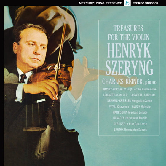 <transcy>Henryk Szeryng - Trésors pour violon - Bartók, Debussy, Brahms, …</transcy>