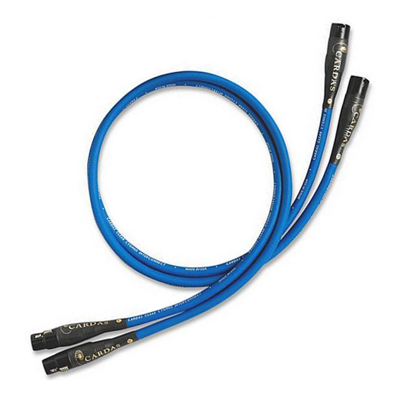 Interconnect cable - Cardas Clear Cygnus - XLR to XLR (1.0 to 5.0m)