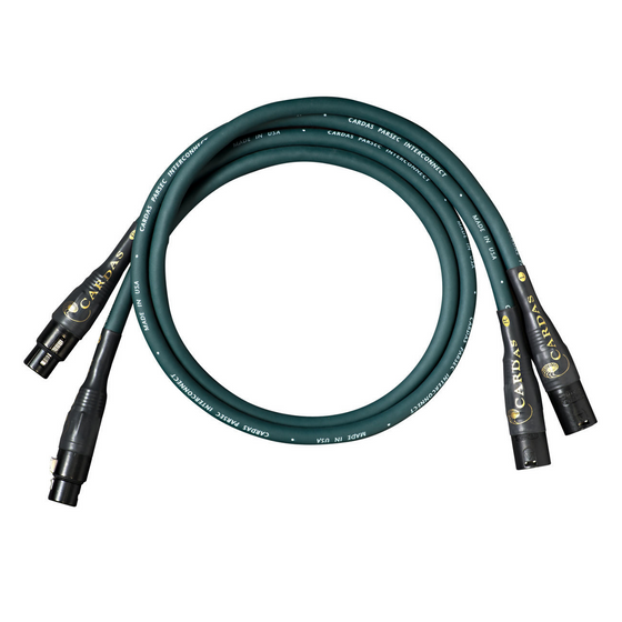Interconnect cable - Cardas Parsec - XLR to XLR (1.0 to 5.0m)