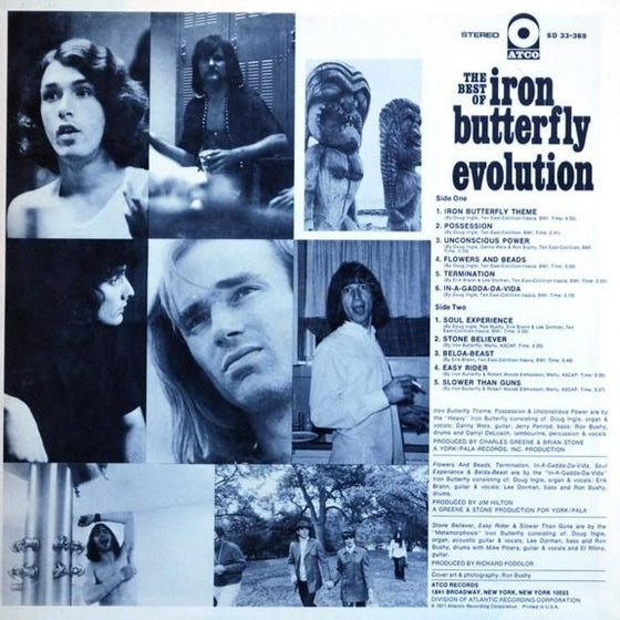Iron Butterfly - Evolution: The Best Of Iron Butterfly