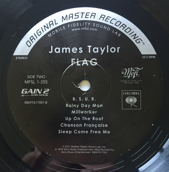 <tc>James Taylor - Flag (Ultra Analog, Half-speed Mastering)</tc>