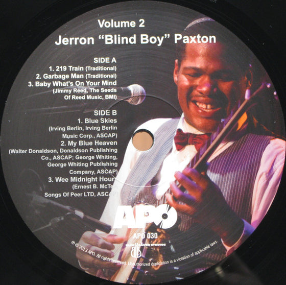Jerron ''Blind Boy'' Paxton volume 2 (D2D)