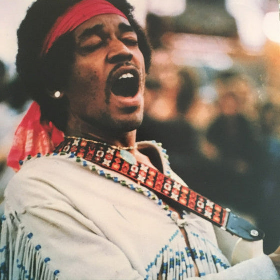 <transcy>Jimi Hendrix – Live At Woodstock (3 LP 33 tours translucide orange + un vinyle noir 7" 45 tours, coffret)</transcy>