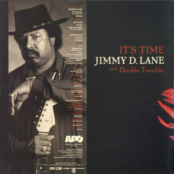 <transcy>Jimmy D. Lane - It's Time (2LP, 45 tours)</transcy>