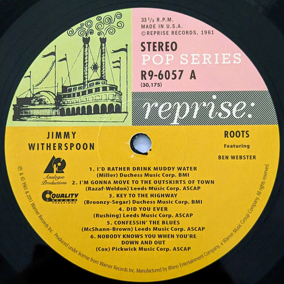 Jimmy Witherspoon Featuring Ben Webster – Roots