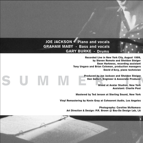 Joe Jackson - Summer In The City (2LP)