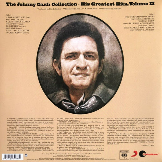 Johnny Cash - Greatest Hits Volume II (Translucent Blue Vinyl)