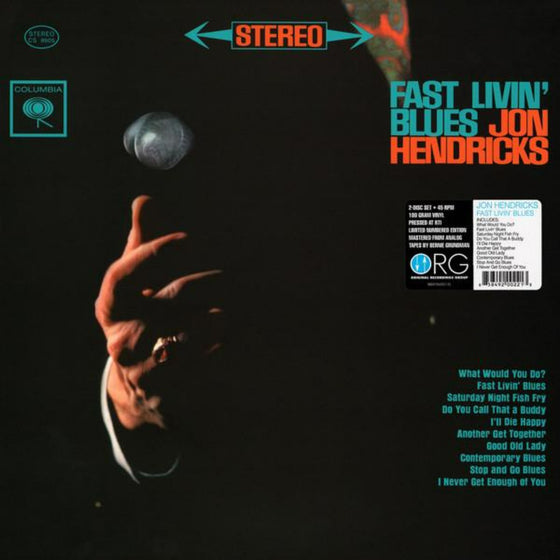 Jon Hendricks - Fast Livin' Blues (2LP, 45RPM)