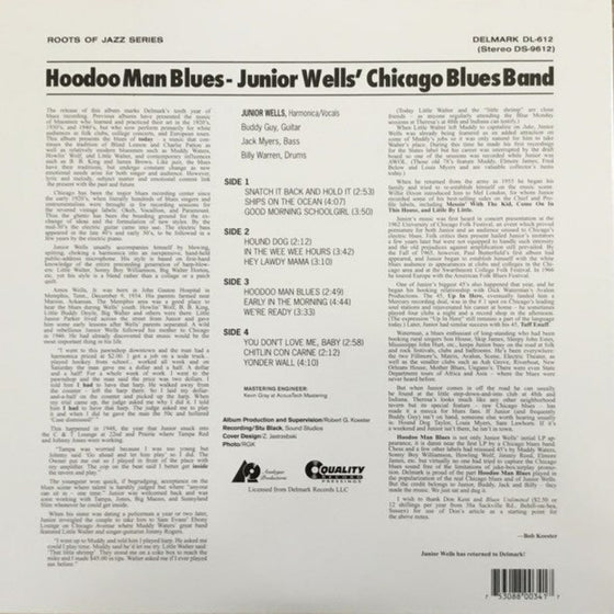 <transcy>Junior Wells - Hoodoo Man Blues (2LP, 45 tours)</transcy>