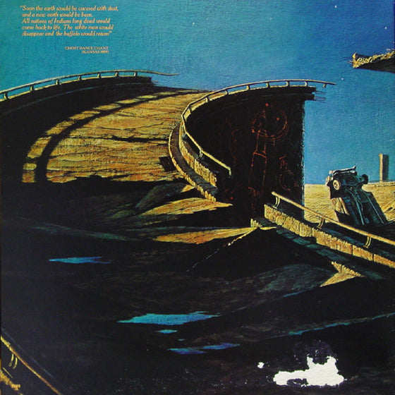 Kansas - Monolith (Translucent Blue & Gold Swirl vinyl)