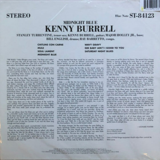 Kenny Burrell – Midnight Blue (2LP, 45RPM, 200g)