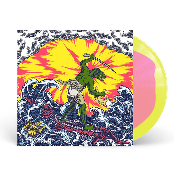 <transcy>King Gizzard & The Lizard Wizard - Teenage Gizzard (Vinyle rose et jaune)</transcy>