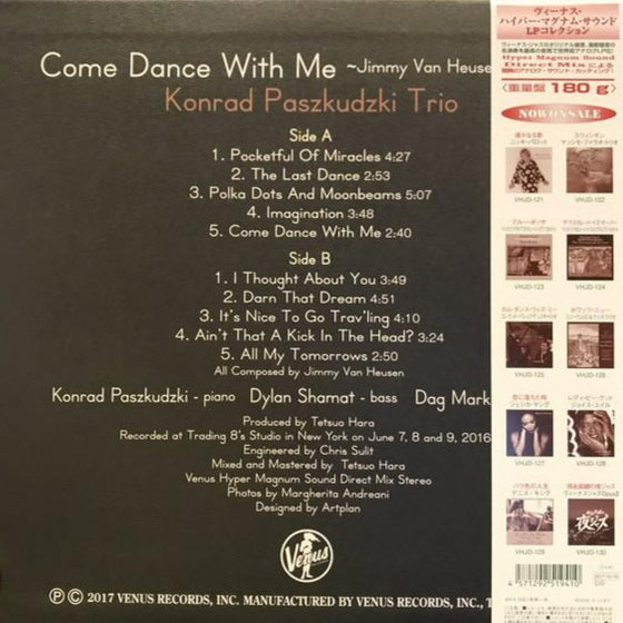 The Konrad Paszkudzki Trio - Come Dance With Me (Japanese edition)
