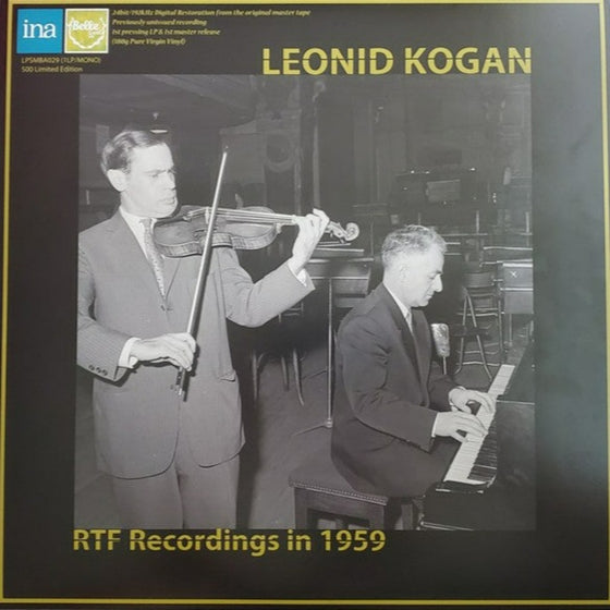 Leonid Kogan – RTF Recordings in 1959 – Strauss, Shostakovitch, Prokofiev, Ravel (Mono, Japanese Edition)