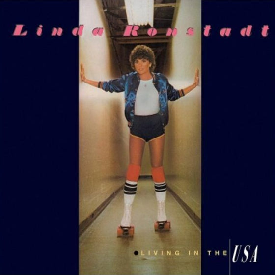 <transcy>Linda Ronstadt - Living in the U.S.A. (Vinyle translucide bleu)</transcy>