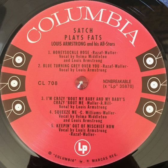 Louis Armstrong - Satch Plays Fats (Mono)
