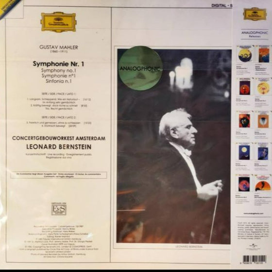 Mahler - Symphony N°1 - Leonard Bernstein (Digital Recording)