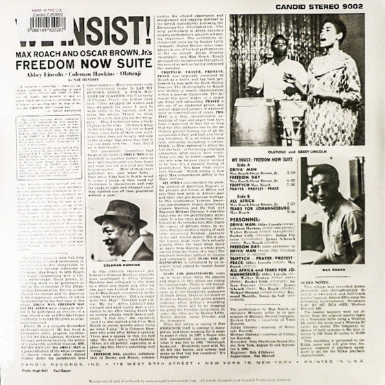 Max Roach - We Insist - Freedom Now Suite