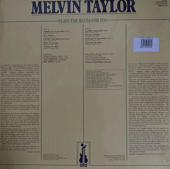 <transcy>Melvin Taylor - Plays The Blues For You</transcy>