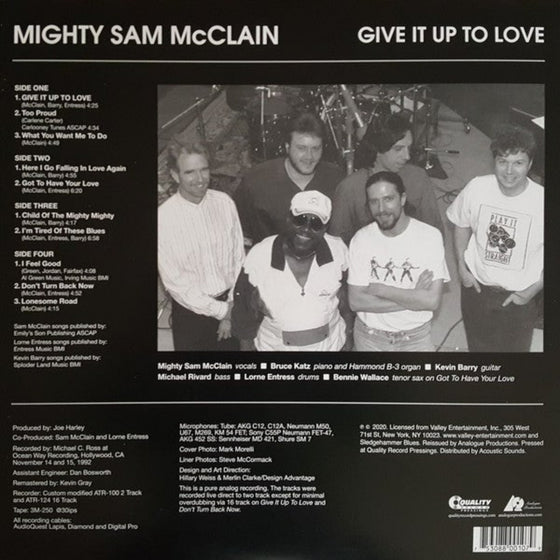Mighty Sam McClain - Give It Up To Love (2LP, 45 RPM)