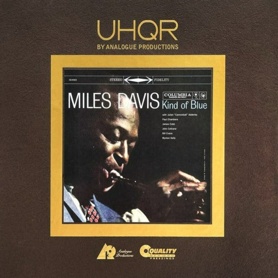 <tc>Miles Davis - Kind of Blue (2LP, Coffret, UHQR, 45 tours, 200g, Clear vinyl)</tc>
