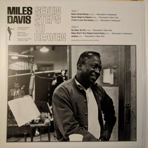 <transcy>Miles Davis - Seven Steps to Heaven (1LP, 33 tours)</transcy>