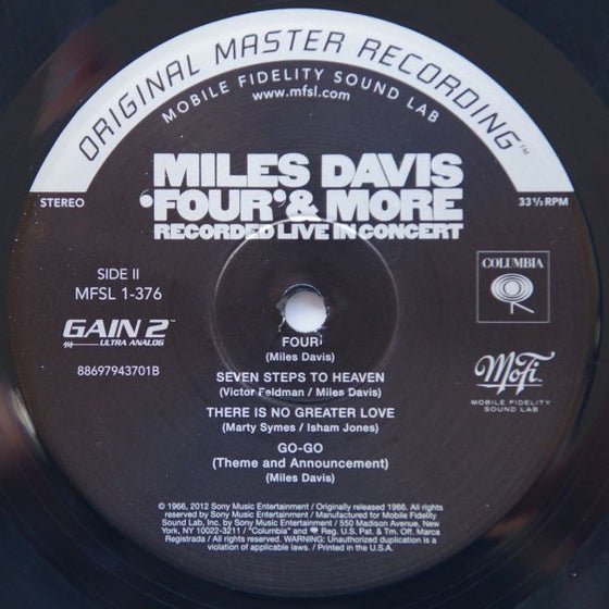 <tc>Miles Davis – 'Four' & More (Ultra Analog, Half-speed Mastering)</tc>