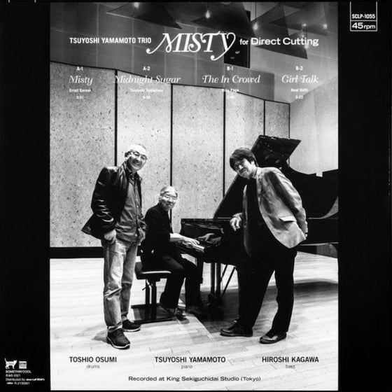 <transcy>Tsuyoshi Yamamoto Trio – Misty For Direct Cutting (Edition japonaise, Direct to DSD, 45 tours)</transcy>