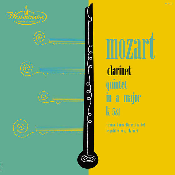 Mozart - Clarinet Quintet in A major - Leopold  Wlach