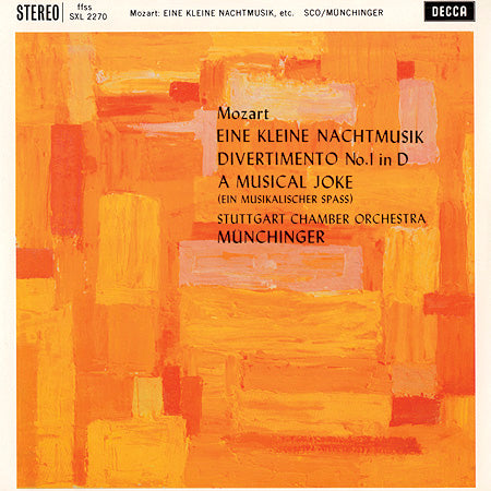 Mozart - Eine Kleine Nachtmusik, Divertimento No. 1 - Karl Munchinger